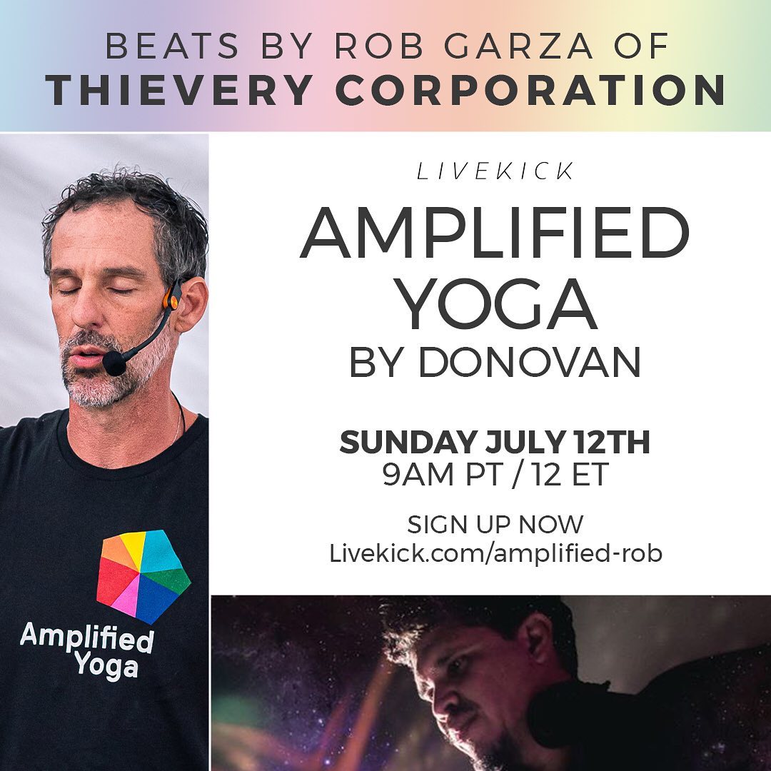 Feeling really excited for this! This is a great way to start the week and a lot of fun with #amplifiedyoga smarturl.it/GARZA.Amplifie…