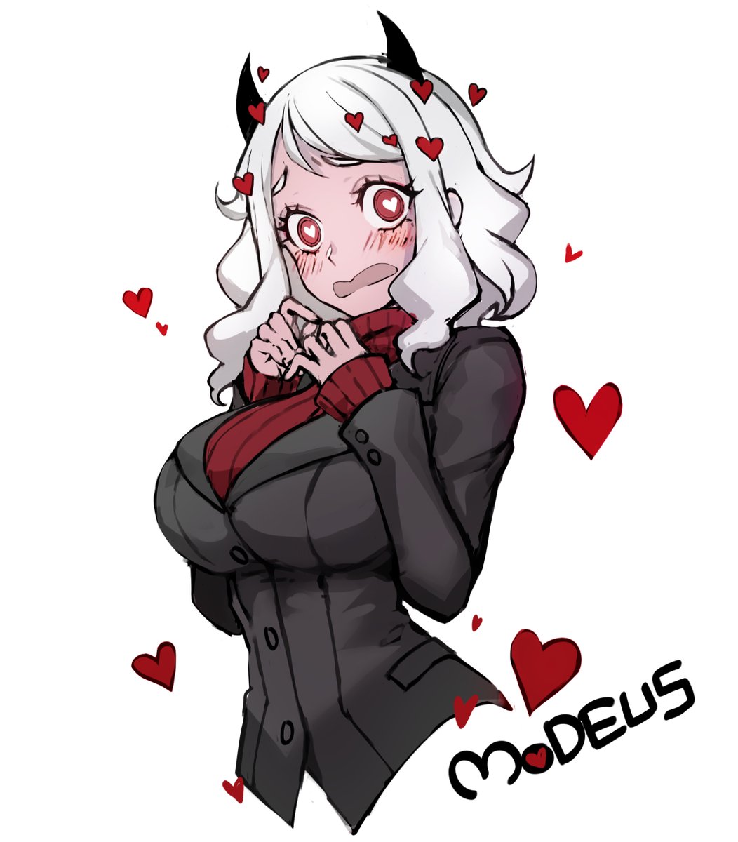 モデウス(Helltaker) 「Helltaker Modeus 」|aptのイラスト