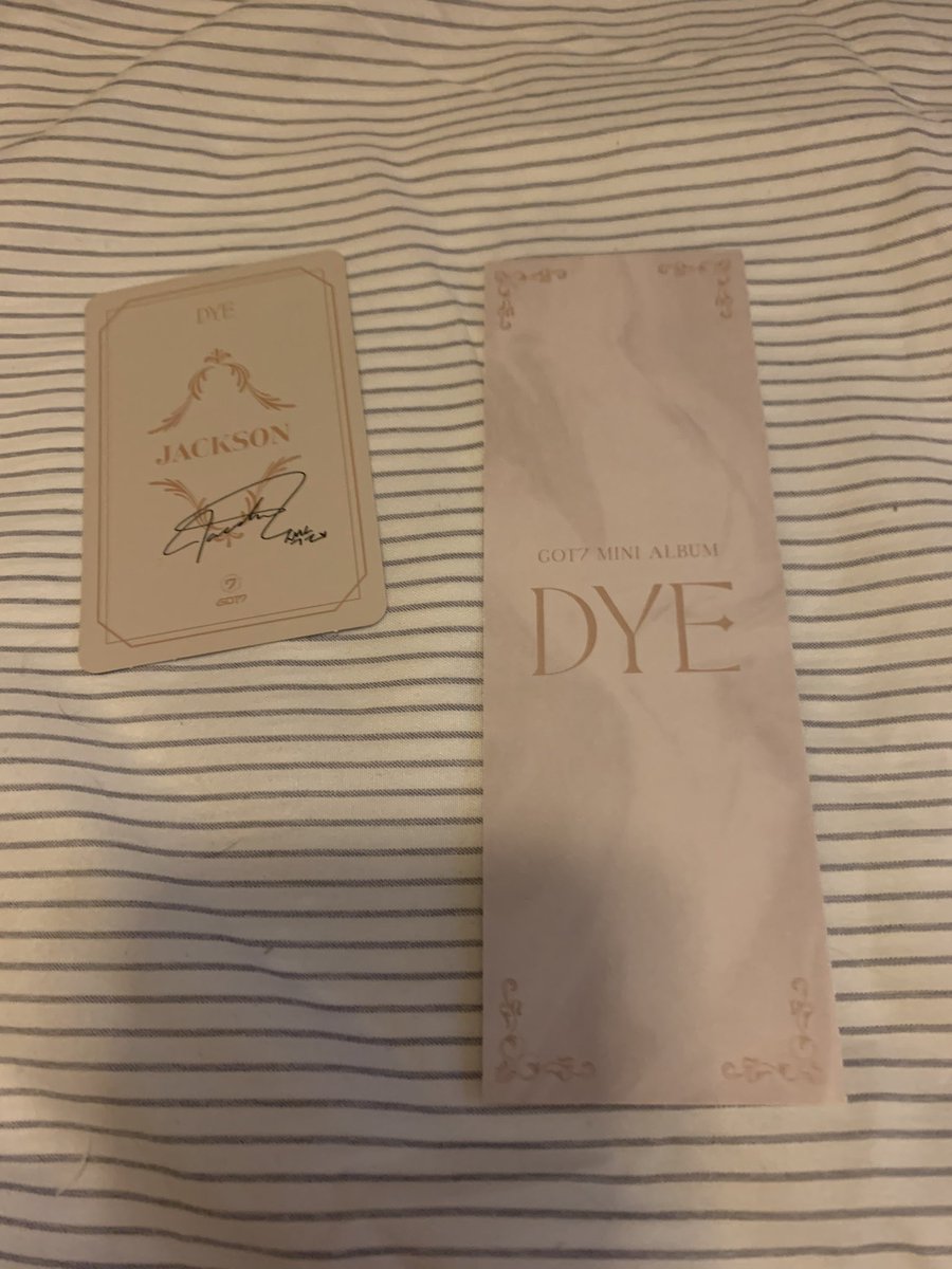 sun0saki's tweet photo. got7 wtt
have- jackson pc, mark bookmark
want- yugyeom pc, jaebum bookmark
i have different jackson pc or a mark pc if not wanting this jackson
USA
#got7 #wtt #wtb #wts #got7photocards #got7trade #jackson #mark #yugyeom @GOT7trading @photocard_kpop https://t.co/UGaIjBgw3j