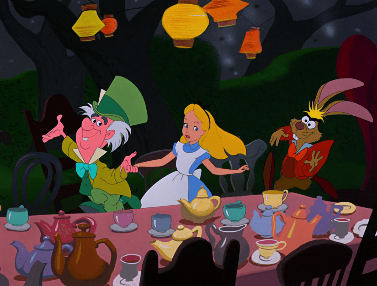 Mad Tea Party/Alice in Wonderland:Alice in Wonderland (1951) 75 minutes