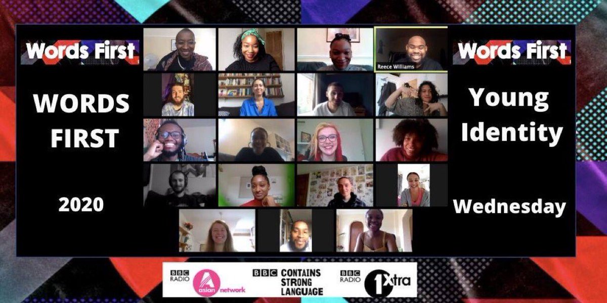 YOUNGIDmcr's tweet photo. What a fabulous week 1 of #BBCWordsFirst @ReeceIWilliams taught from The Theodicy by @SirJoshBennett Young Identity is working in parternship with #BBCContainsStrongLanguage @bbcasiannetwork @1Xtra @ApplesAndSnakes @NeuReekie developing emerging poets for a national showcase https://t.co/oqmIJSLyyW