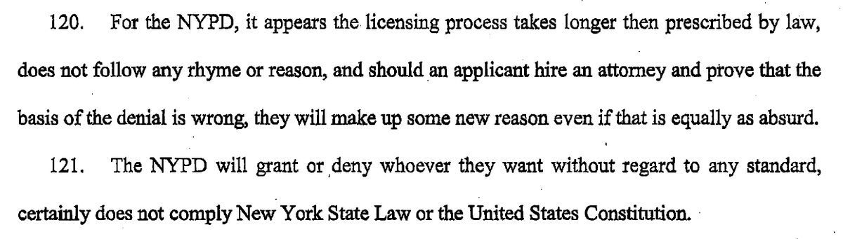 The NYPD License Division: We just make up the rules as we go.