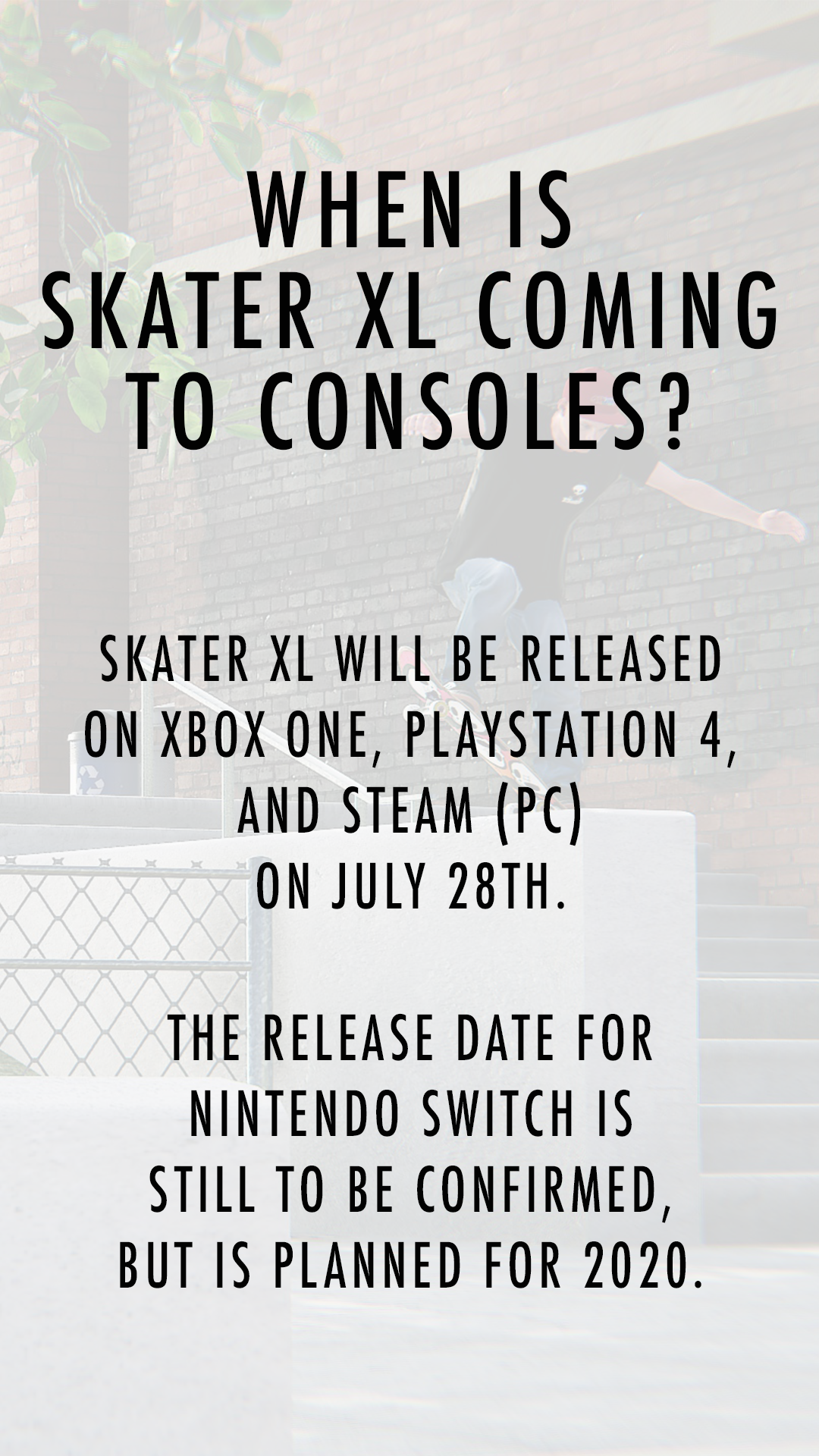 Skater XL - Xbox One, Xbox One