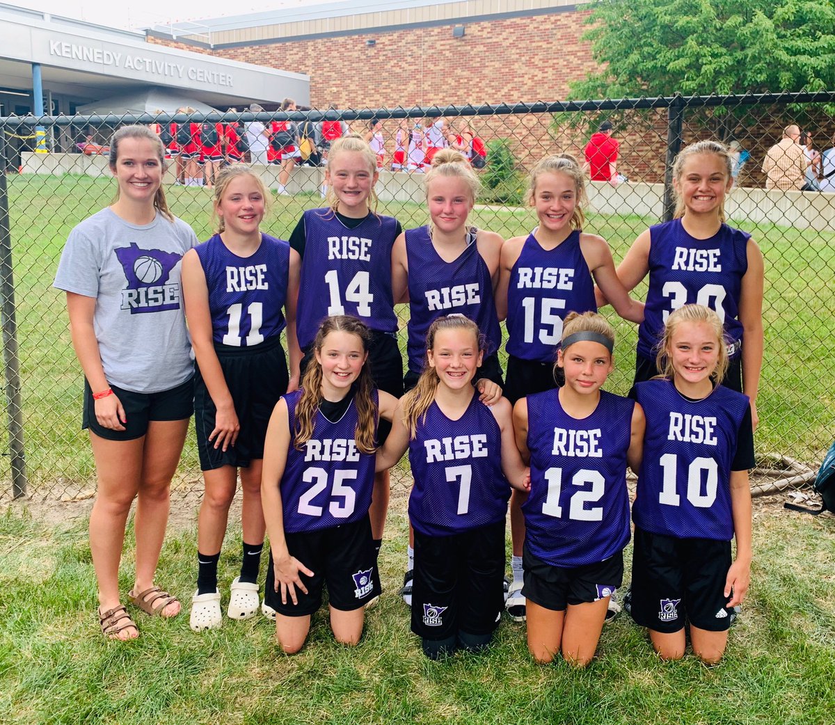 MNRiseGirls's tweet image. Mn Rise @PoleskyBrianna grabs a 42-20 win start their season 2-0!  #ALLRISE