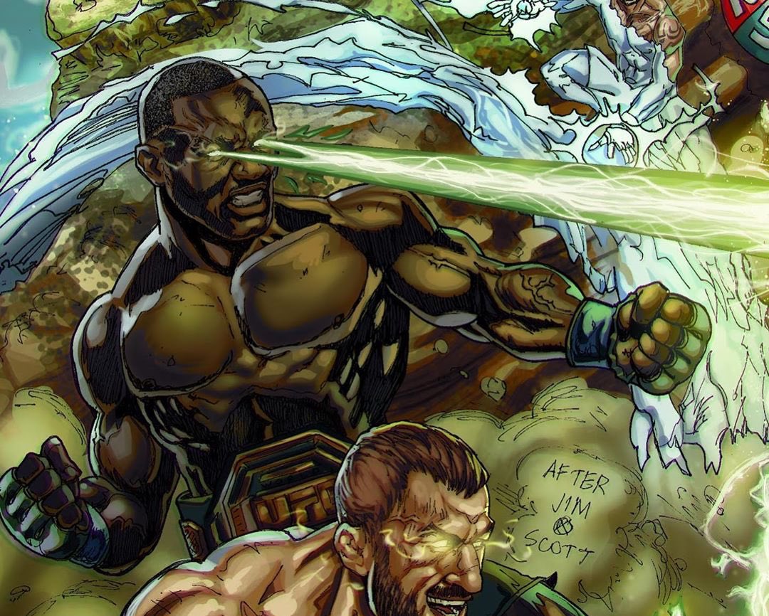 espnmma's tweet photo. This X-Men-inspired art for #UFC251 is astonishing 😯

(via @GorillaTheBear, the_art_of_mma/Instagram) https://t.co/hu04wYRl7z