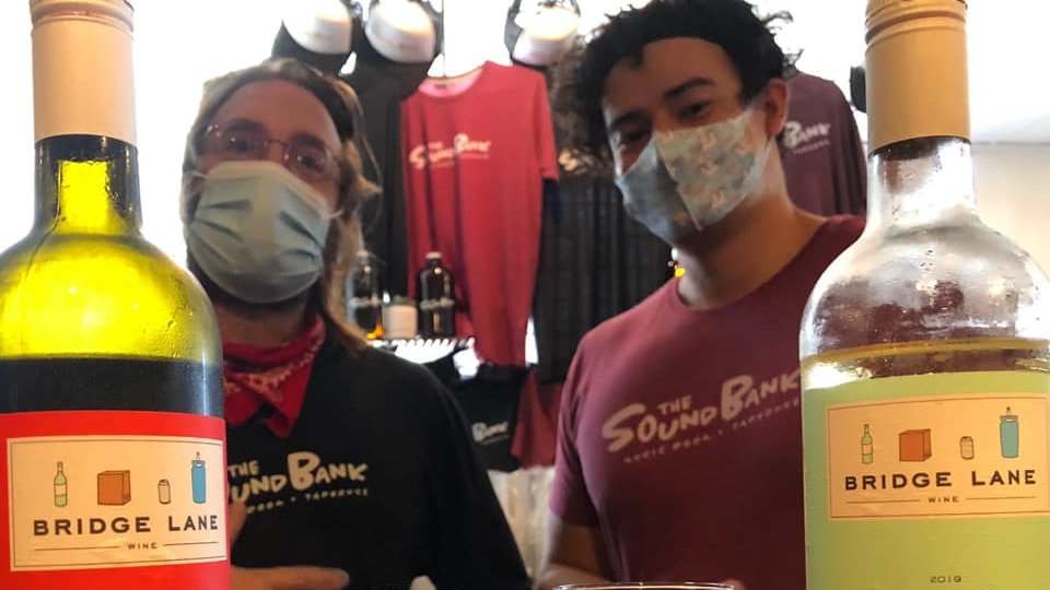 Now offering <a href="/bridgelanewine/">Bridge Lane Wine</a> - come visit bartenders Brian and Vinny and take a load off! Happy Hour specials 5-7 PM tonight and live music from Will Richards at 6 PM! 🎶🍷