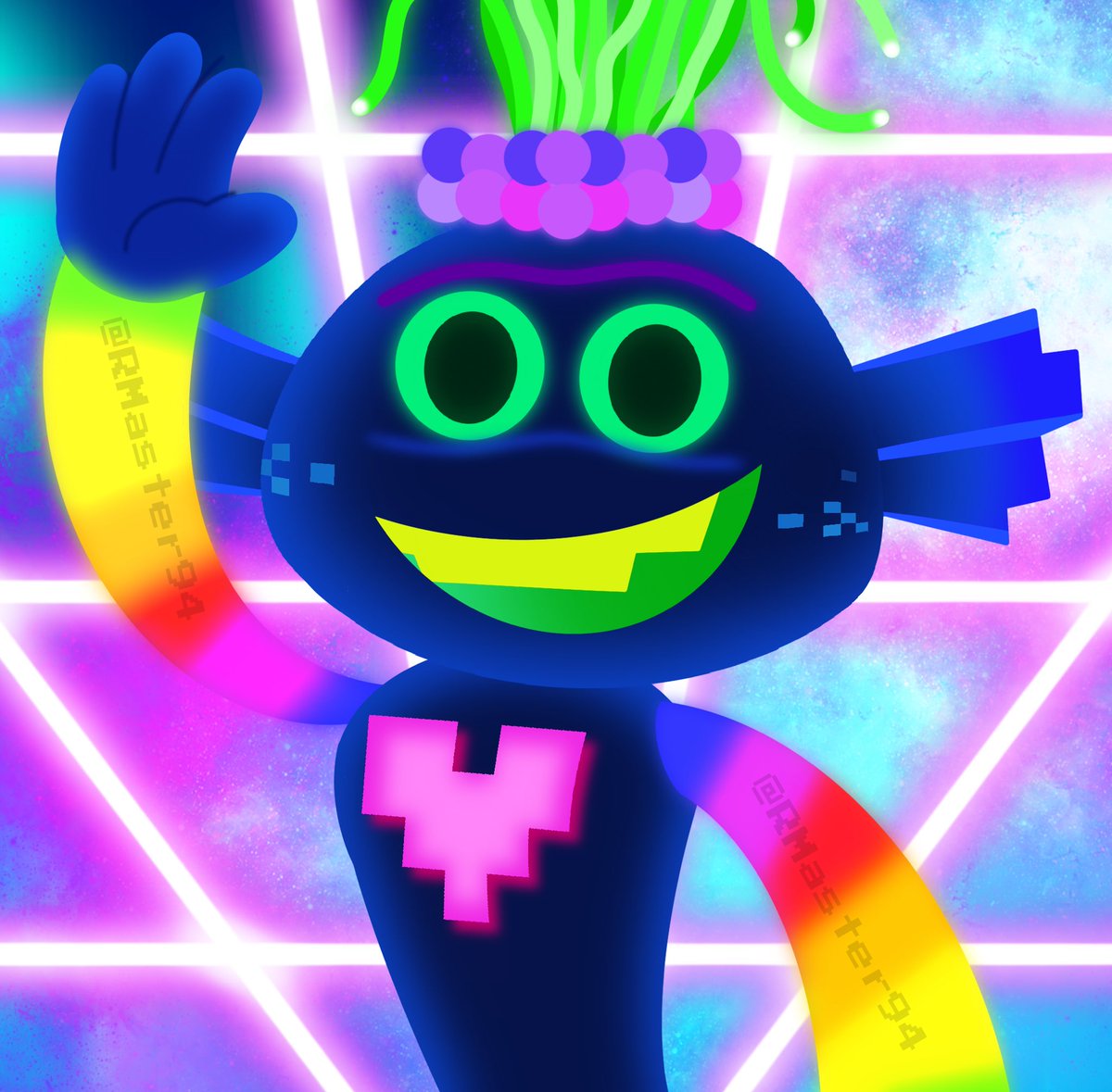 Retromaster94 Retroshi One More Time So I Ve Seen Trollsworldtour And Yeah While The Visuals Are Great And The Music Kicks Ass I Couldn T Help Myself To Draw My