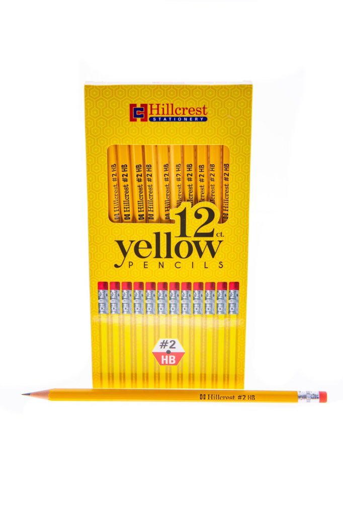 jignesh_devani's tweet image. Hillcrest 12 CT. Yellow pencils for USA customers / Market