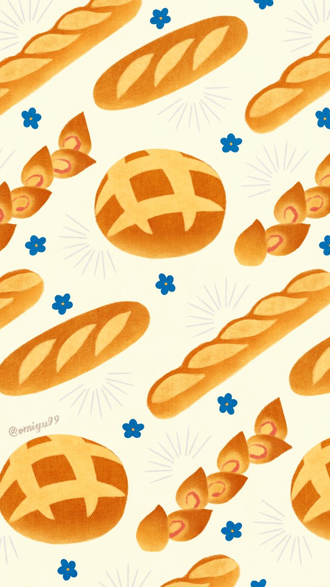 Omiyu みゆき En Twitter フランスパンな壁紙 Illust Illustration 壁紙 イラスト Iphone壁紙 フランスパン Frenchbread Baguette 食べ物