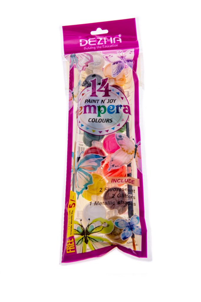 jignesh_devani's tweet image. Dezha Tempera color 12 / 14 shades