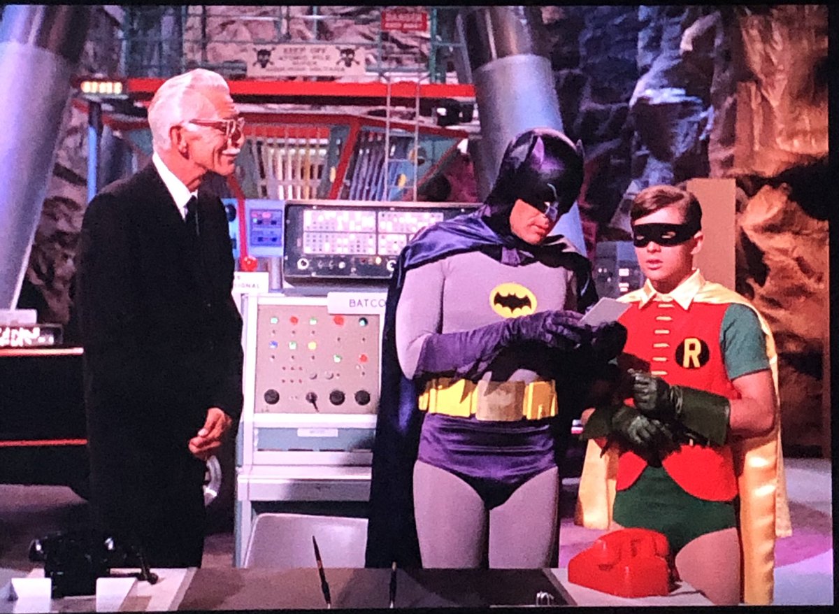 Alfred has reprogrammed the batcomputer