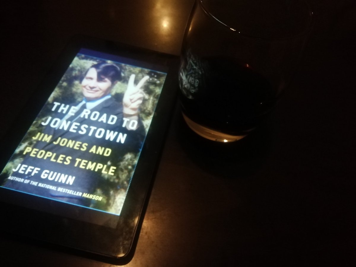 I stayed up late finishing book 53, which was The Road to Jonestown by Jeff Guin. It's a forensic, powerful and very sad account of the Jonestown massacre. It paints a holistic picture of Jones and a respectful one of the people that followed him and the reasons they did.