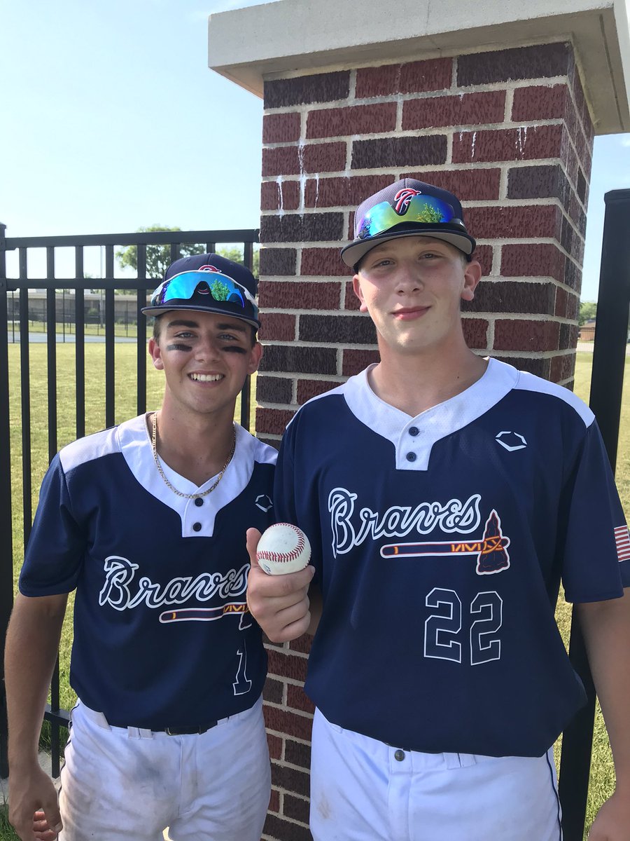 Started the day with only our third 
No Hitter in MP Braves history!
5-0 with 9 K’s
Pj Ford and Robb Meister had it going today!  
#LetsGOMPBraves16U