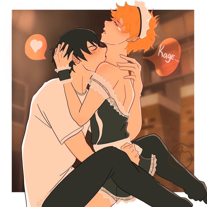 #Haikyuu. #kageyamatobio. #kagehina. 