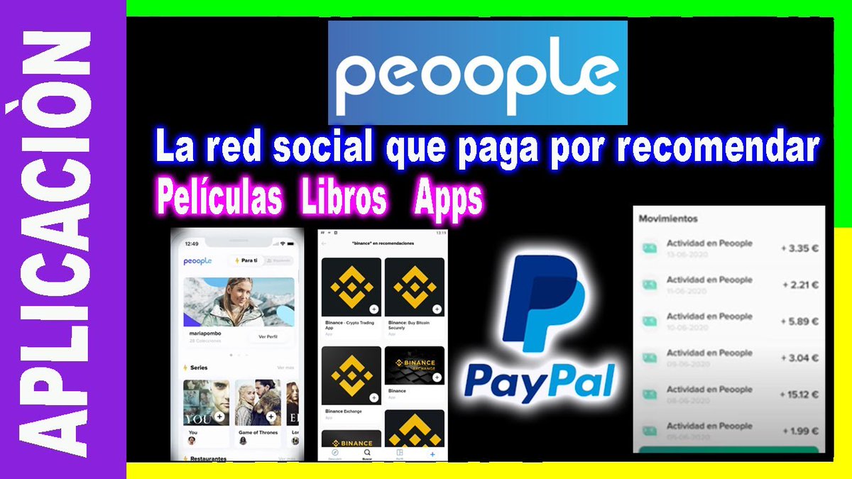 GanarApps's tweet photo. 🎁Nueva App para generar ingresos "Peoople App🧿"🔥

👉App con la que puedes ganar dinero pasivo diario, solamente con promocionar productos o servicios según la recomendación que elijas🔥
Pruebala👇📲👇Ingresa como referido y genera dinero🤑 

Click aquí👉https://t.co/End5n397U7 https://t.co/fltwpshMxB