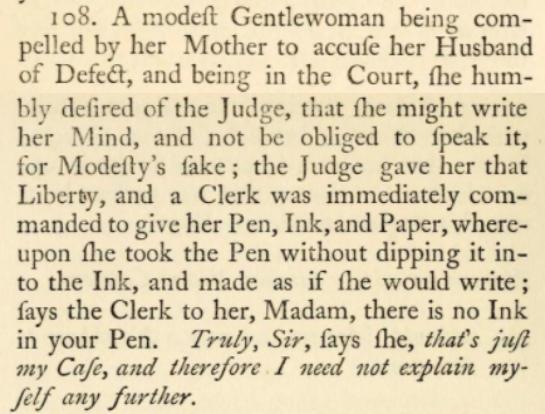 Impotence — or indeed any topic that strayed into the realm of private marital affairs — was also deemed to be off-limits for the Victorian edition. /10