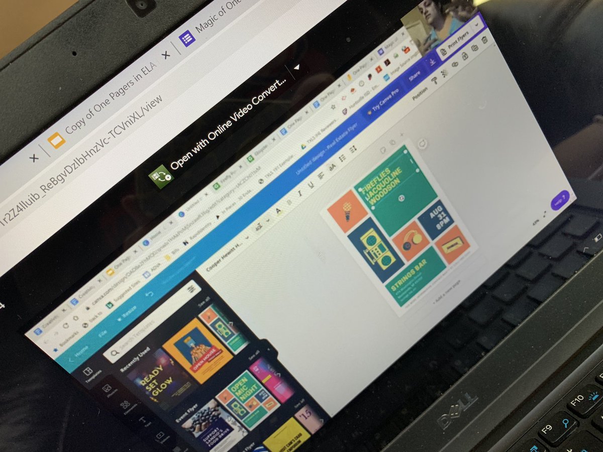 BoydsBunch's tweet photo. Nap time means time for mommy to learn something new. Fun resources from @DebbiePerez80 and @Humble_ElemELA on one pagers for literacy responses. @HumbleISD_FCE #WorkingMom #SummerTimeLearning https://t.co/BC5z9mBFIO