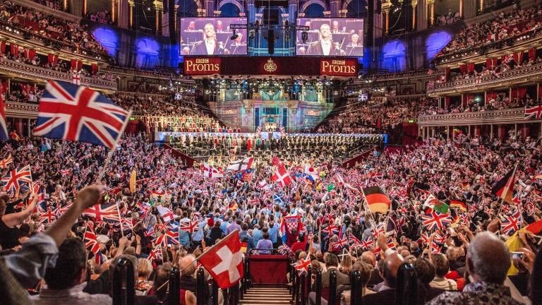 It’s a fun night with much flag-waving and frivolity