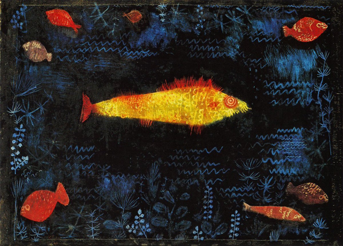Golden Fish, 1925, Paul Klee