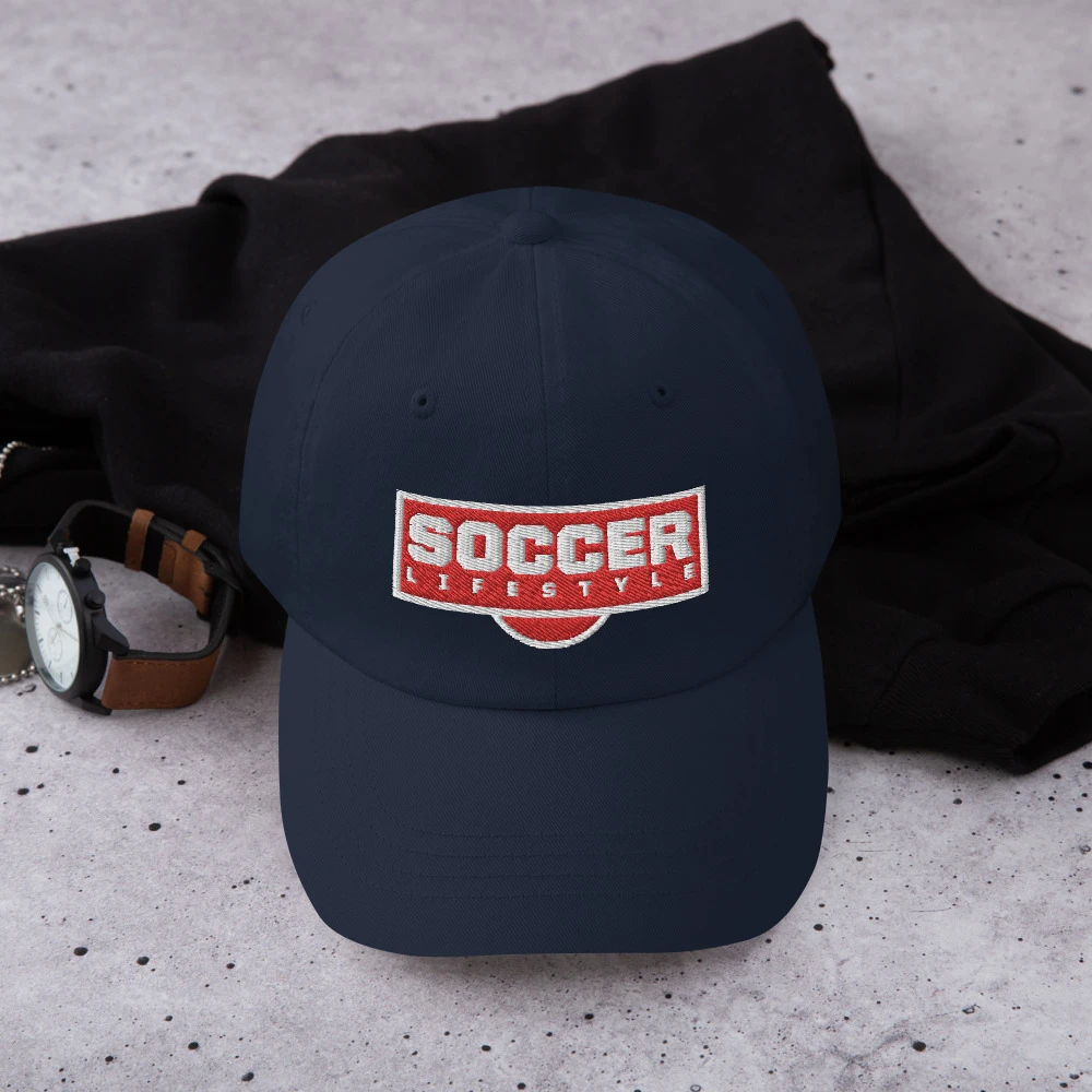 soccerstylings's tweet photo. Dad hats aren't just for dads. This one's got a low profile with an adjustable strap and curved visor. https://t.co/yg8atD53s3
#soccershirts #soccer #soccerlifestyle #soccerdad #soccermom #premierleauge #soccerhat #soccercap #footballhat #footballcap #soccermerchandise https://t.co/CO7lf8bV91