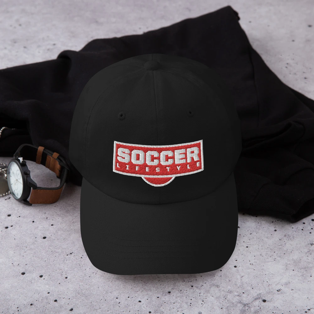 soccerstylings's tweet photo. Dad hats aren't just for dads. This one's got a low profile with an adjustable strap and curved visor. https://t.co/yg8atD53s3
#soccershirts #soccer #soccerlifestyle #soccerdad #soccermom #premierleauge #soccerhat #soccercap #footballhat #footballcap #soccermerchandise https://t.co/CO7lf8bV91