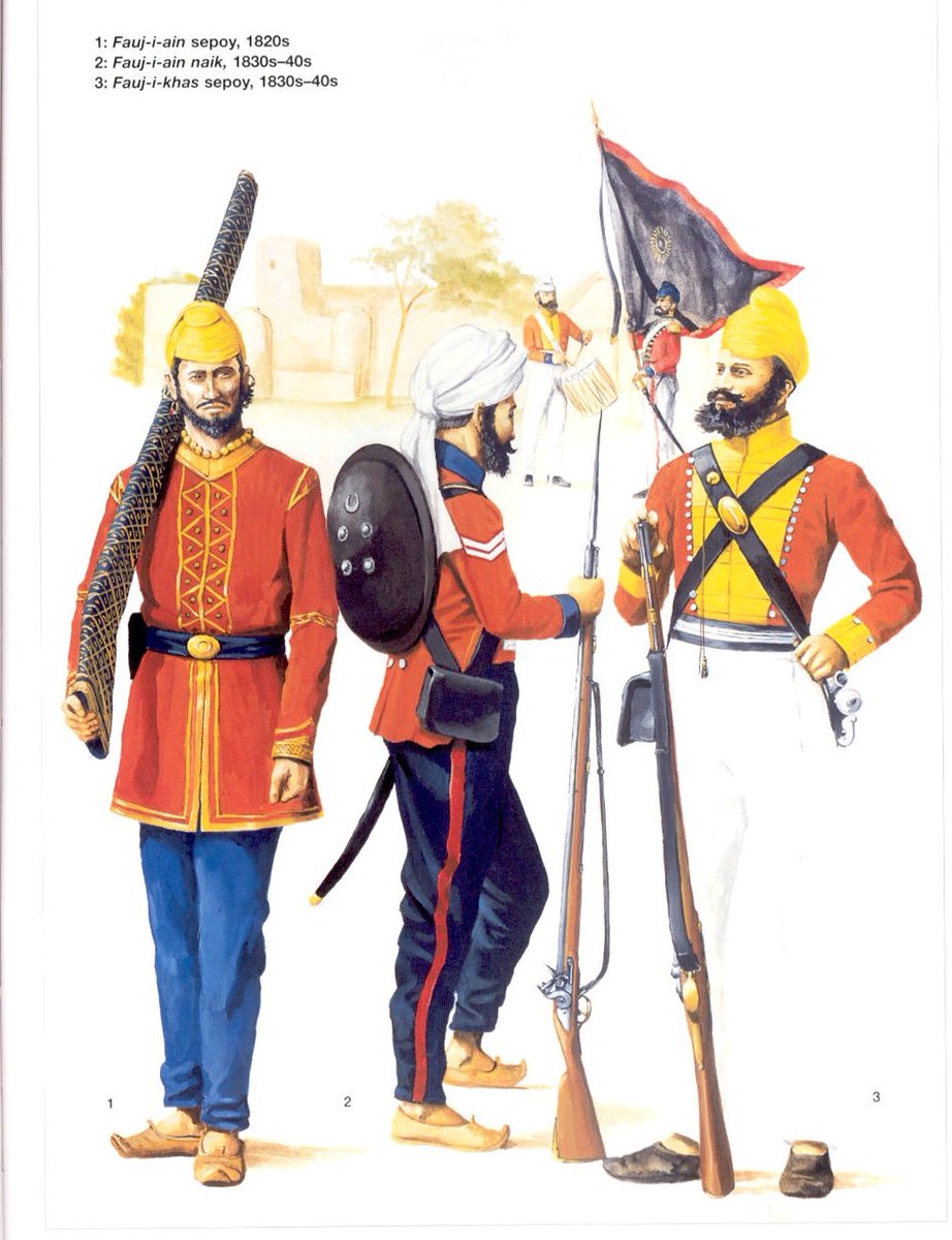 "Ranjit Singh with his one eye could see what most people couldn't."Though guns were familiar to Sikhs since late 17th Century having seen the havoc a disciplined force with infantry, cavalry & artillery could do, he adapted their methods of warfare.