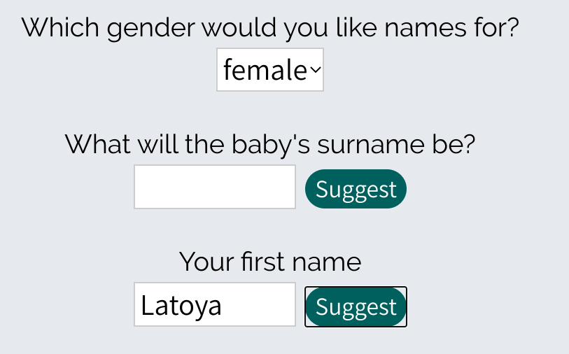 Another conspiracy theory is the names of the cabinets/pillows on Wayfair are the first names of lost children.Furniture stores frequently use first names. (Ever been to IKEA?)Here are the first names I got from a random name generator on Wayfair. A rug! A chair! A cat tree!