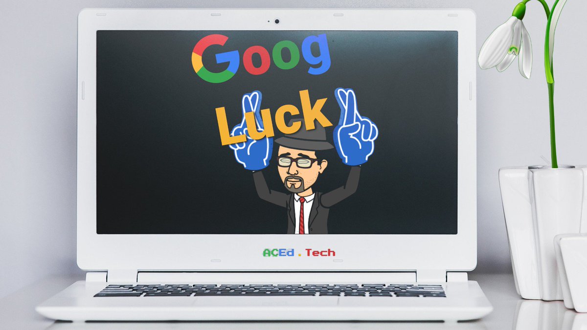 eduGOOGdroid's tweet photo. @missliz_flores @Cabraliega @sofizacagirl #GoogLuck Suerte https://t.co/83NljDOoZs