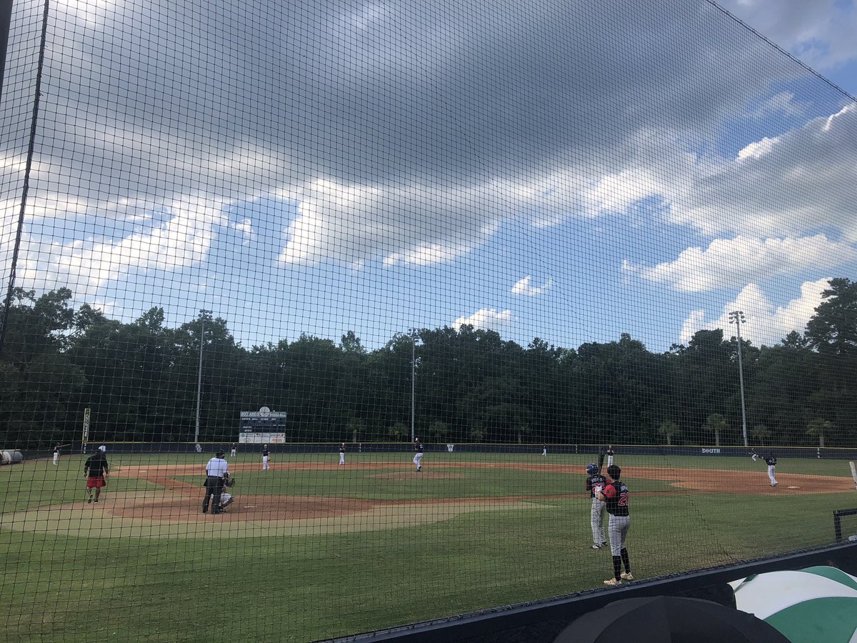 Game17 at CSU: <a href="/Megastarbasebal/">Charlotte Megastars Baseball</a> vs <a href="/CombatBaseball/">Carolina Combat</a> 17 playing now.  #HCC