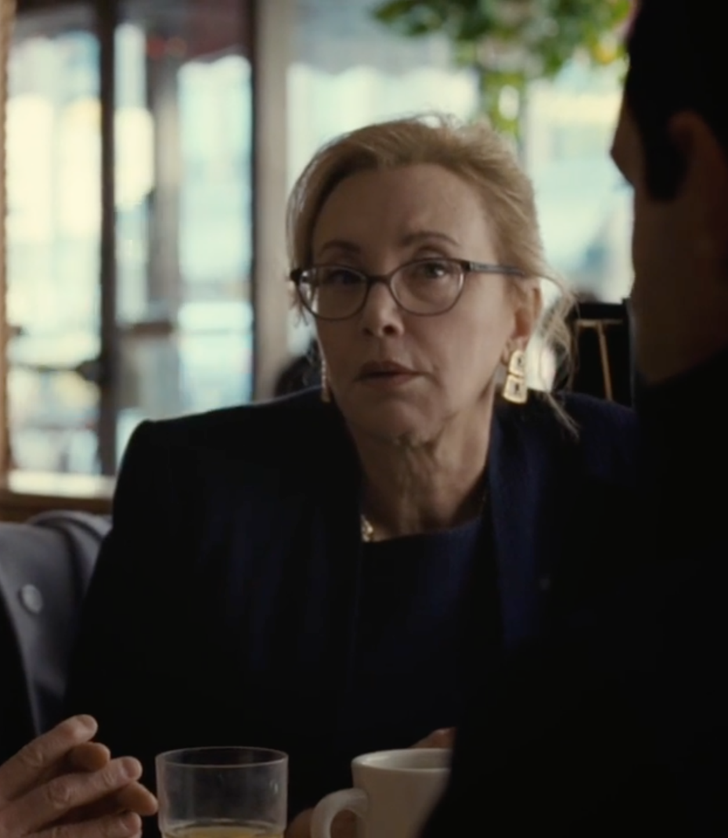 #36: I just really like her earrings here, they're cool.