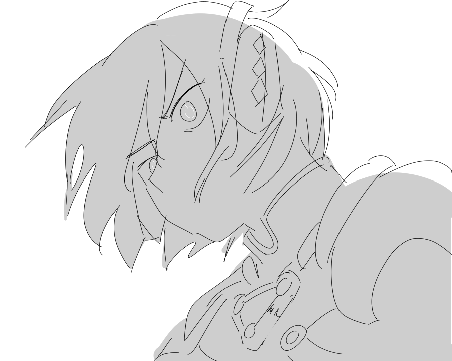 sorry these are sloppy doodles cuz im lazy but if you Know you Know (second image is traced) 