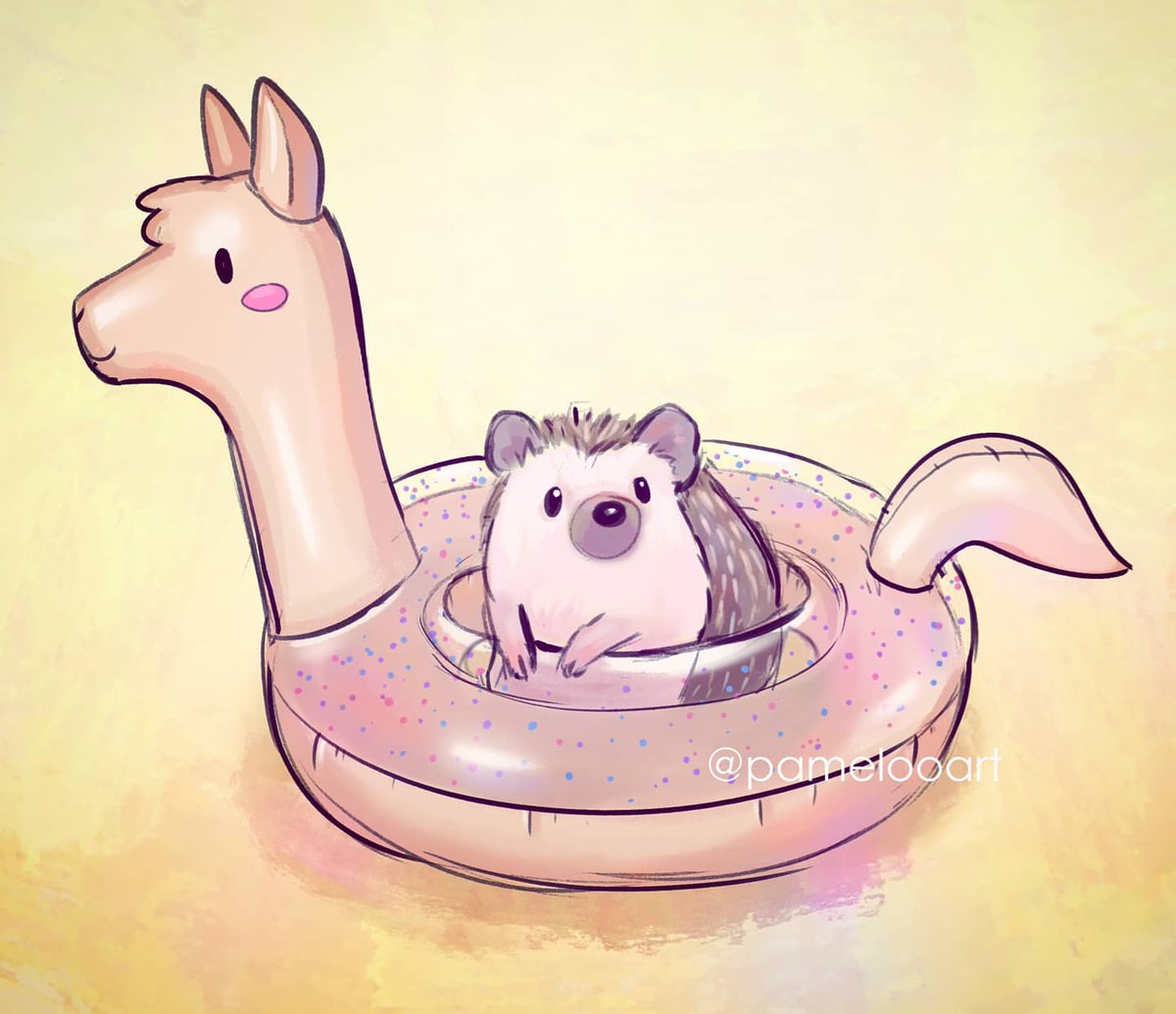 PamelooArt's tweet photo. Lil floaty hoggo
#hedgehog #Hedgehogs #illustration #Commission #hoggo #float #hedgie https://t.co/i4MfMwJKYl