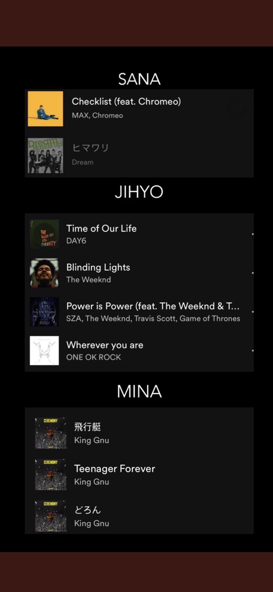 MAXMusic's tweet image. THANK YOU SANA FROM @JYPETWICE FOR THE LOVE ON “CHECKLIST” :)