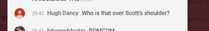 HUGH DANCY WITH A GREAT COMMENT FOR  @MrAaronAbrams -- THANK YOU TO  @MonarchMish FOR POINTING OUT!!  #HANNIBAL  #FANNIBALS  #HANNIBALREUNION  @NERDIST 