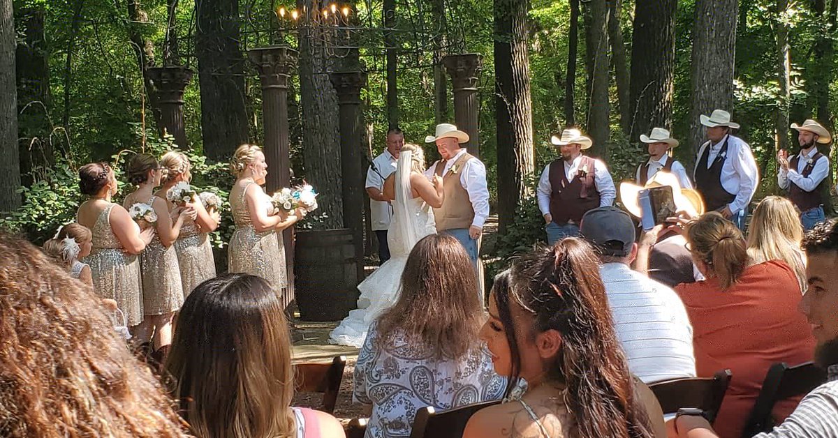 AMNTX18u's tweet photo. If I was going to take time away from the team. I couldn't think of a better day to do it or a better person to do it for. To my first softball kid and the standard for every team captain that came after you. So proud to be a part of you and Tyler's special day. Love you kiddo https://t.co/dNT5nV2wuP