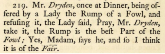 The Victorians *loved* a witty pun at the dinner table, but this piece of x-rated banter was far too risque./18