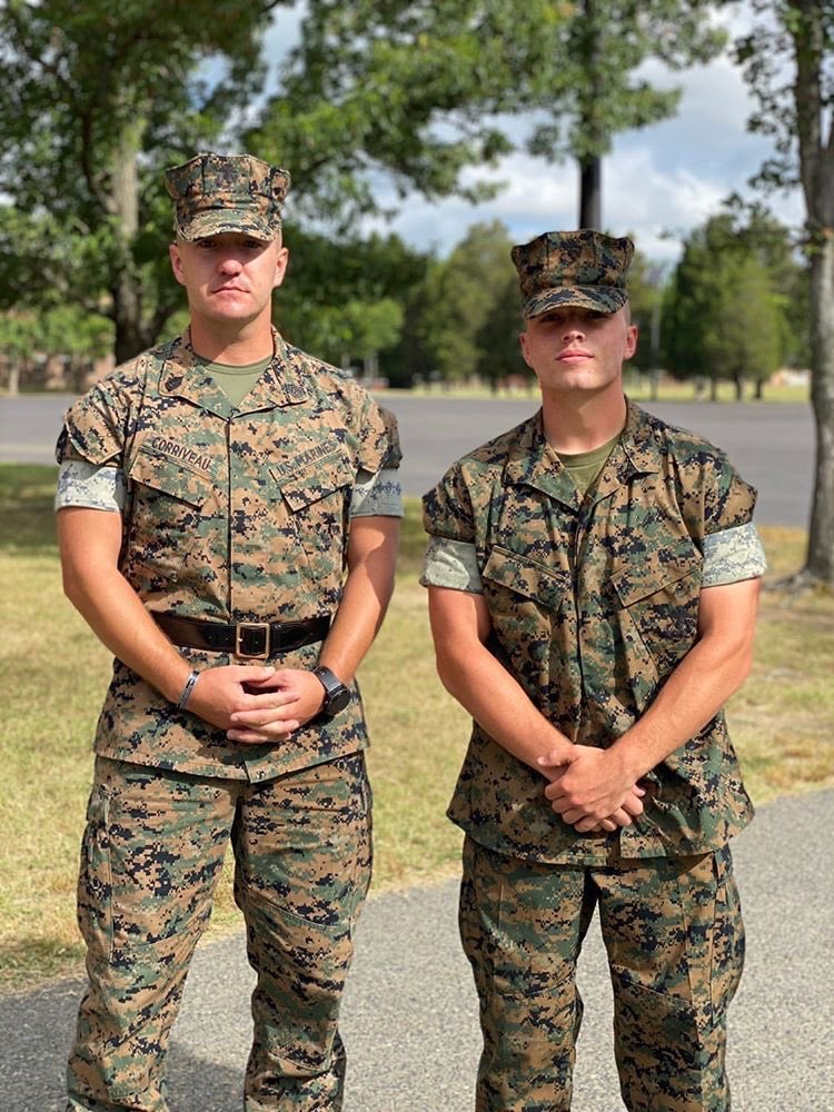 TAMUCommandant's tweet photo. Company P-2’s very own Seth Dopp, Class of '22, just graduated from @USMC Officer Candidate School in Quantico, VA at the top of his class! He graduated 1st out of 181 Officer Candidates, earning the Commandant's Trophy (PLC-Jr) for @TAMU! Congrats Seth! #tamu #aggiecorps https://t.co/Qn35TV00tz