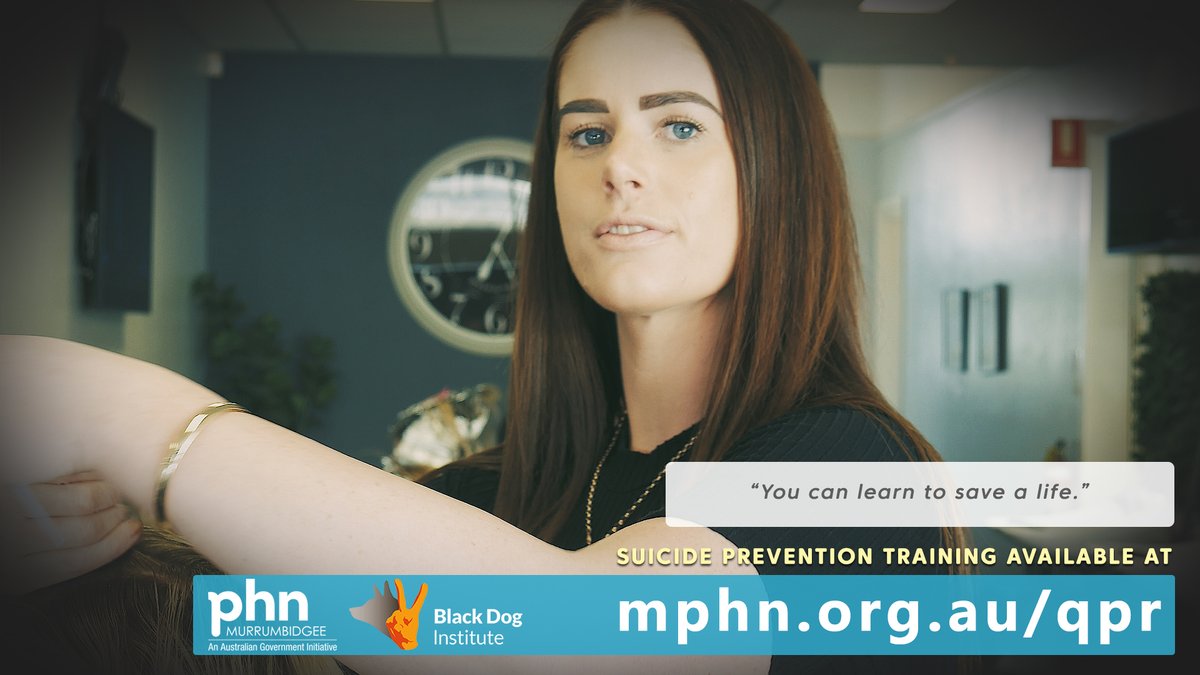MurrumbidgeePHN's tweet photo. This weekend learn how to save a life. #Suicide is everyone’s business. In under an hour gain skills to identify someone at risk, confidence to talk &amp; knowledge to connect them with professional care. Free for people in #Murrumbidgee. https://t.co/IXBkEUnor2 @MurrumbidgeeLHD https://t.co/VUKoR0eRv3