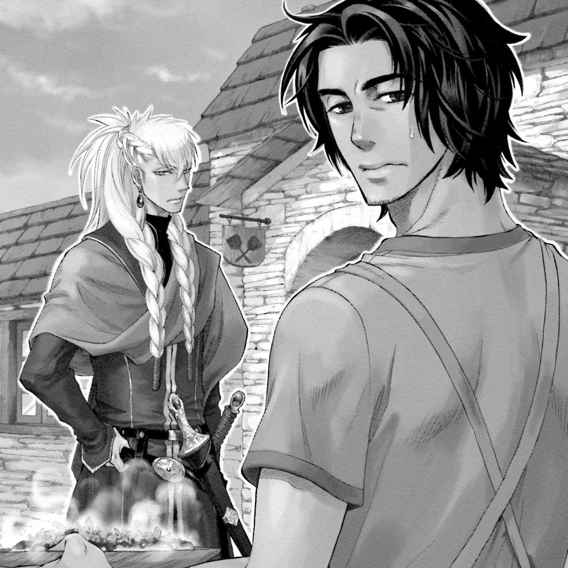 Today's  #Yaoi is, "Trip Lovers" Yasuda Yutaka is on his way home when he accidentally goes through a portal which suddenly appeared before him. It's been five years since then and he has a problem, Many suitors come knocking fixated on him for his black hair and eyes! #Manga  #BL