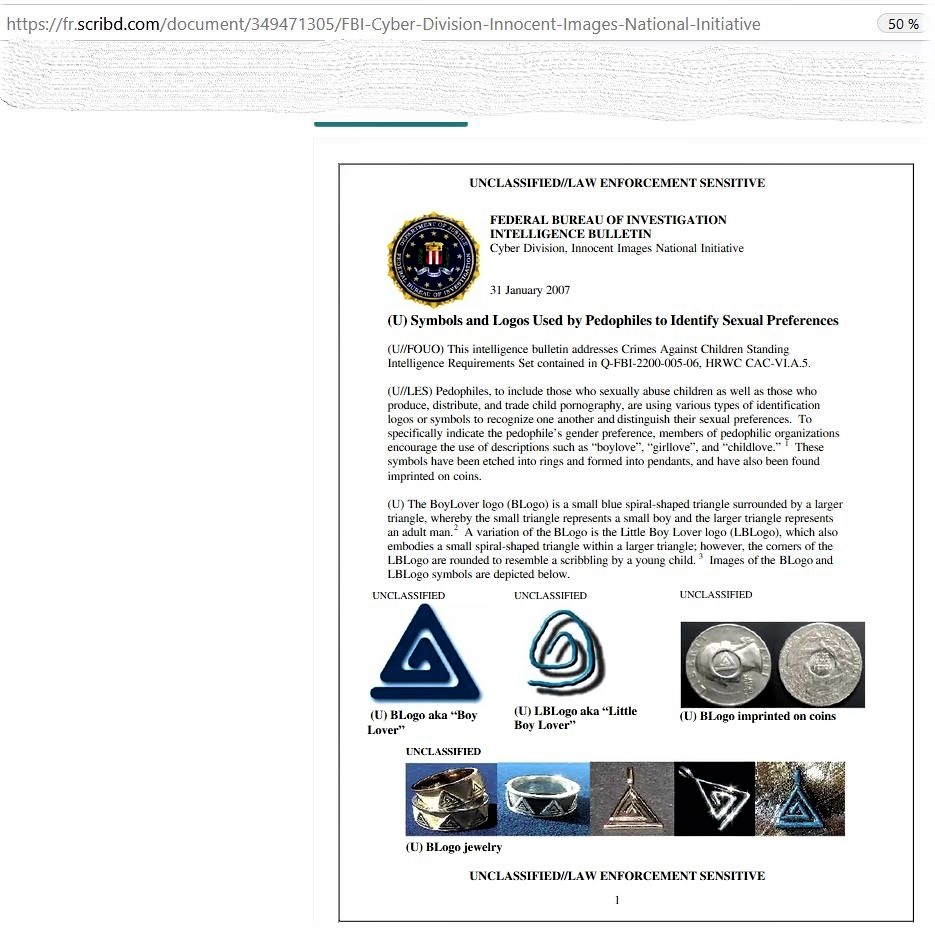 quebeclibrefran's tweet photo. I checked on the Pierre-Elliott Trudeau's (father of Justin) website and its annual report (at least 2015) shows the pedophiles LOGO, as exposed by the FBI in 2007. Why would they do that? #ChildTrafficking
#JustinTrudeau #WayfairChildTransactionList https://t.co/ZHKiJzCZIE