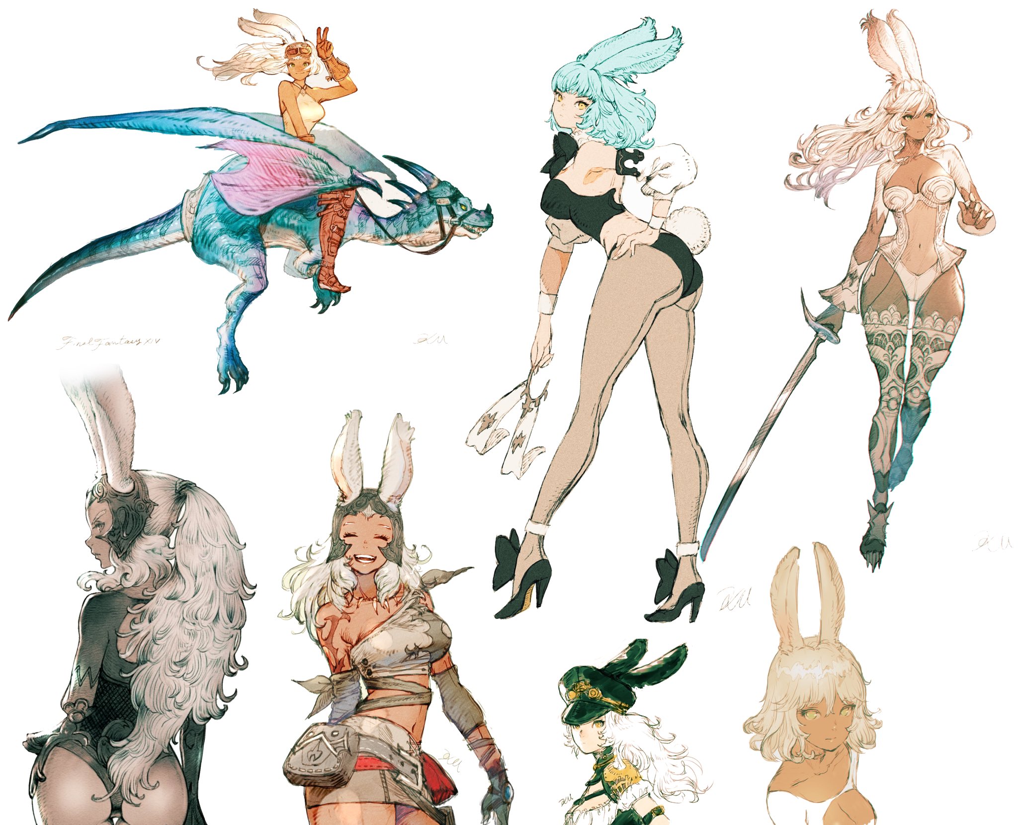 #FF14. 🐰. 