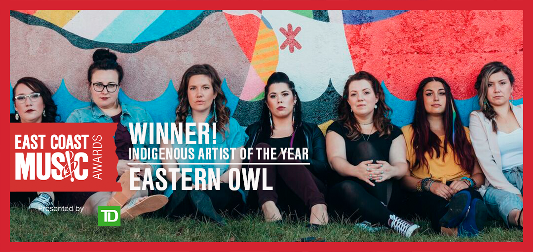 ecmaofficial's tweet photo. The #ECMA2020 Award for Indigenous Artist of the Year sponsored by @APTN goes to… @owl_eastern https://t.co/pUoxdn7qr5