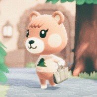 babiemolly's tweet photo. me vs animal crossing me 🐻🤲🏼 https://t.co/26owG75XmL