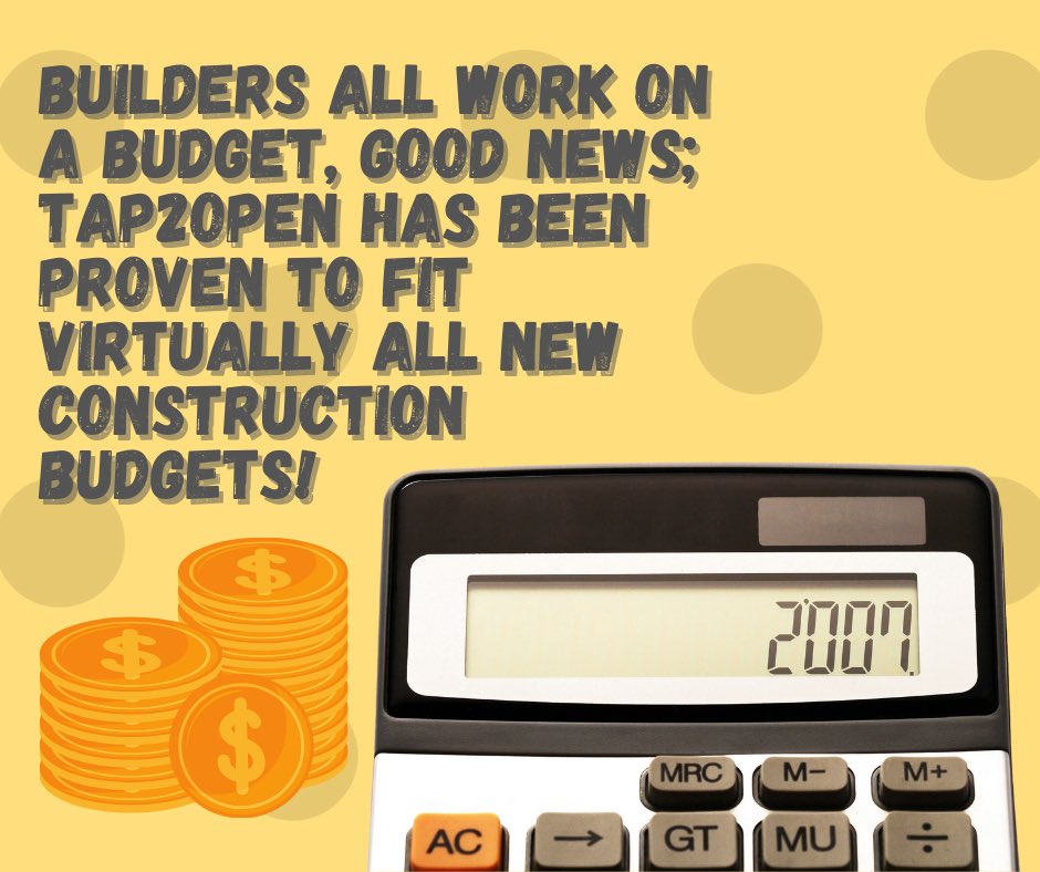 Tap2Open's tweet photo. New construction always comes with a price tag, why should you get the beat for your money? #tap2open #tech https://t.co/7xCBkfAL9n