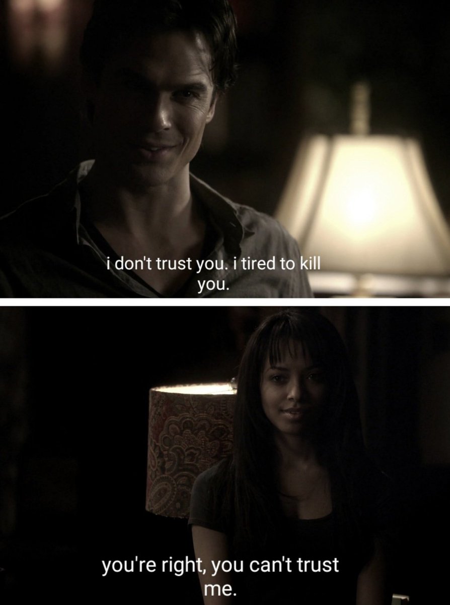 6. their banter: i feel many things when bonnie & damon are on screen together. boredom is never one of them.