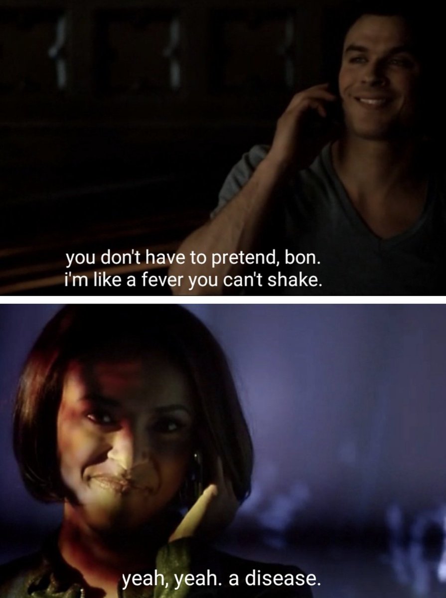 6. their banter: i feel many things when bonnie & damon are on screen together. boredom is never one of them.