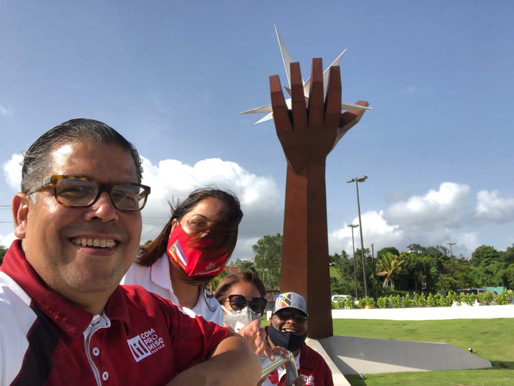 tatitohdz's tweet photo. Todo un éxito el Rally en Aibonito. Se siente la alegría y el respaldo de nuestra gente en la calle. Un orgullo acompañar a nuestra próxima representante Estrella Martínez, junto a @Narmito y Karilyn Bonilla, alcaldesa de Salinas. #compromisopopular #unalegislaturapaPR https://t.co/IzDhF8OuZC