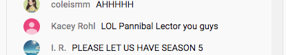 .  @KaceyKadoodles LOVING ON PAN  #HANNIBAL AKA  #PANNIBAL <3  #HANNIBAL  #FANNIBALS  #HANNIBALREUNION  @NERDIST 