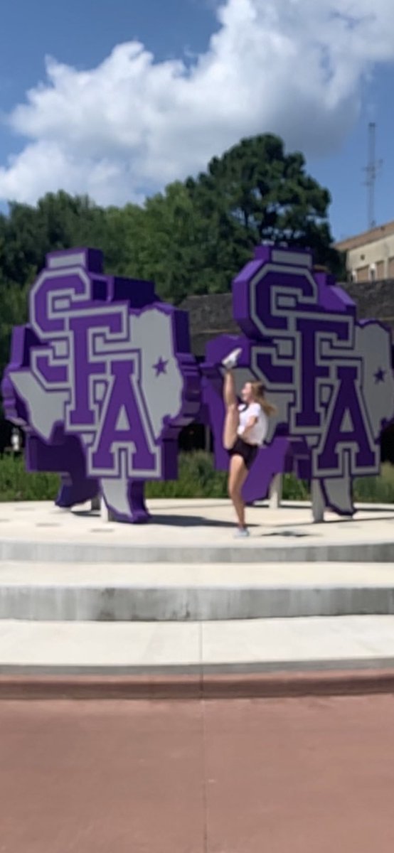 AWISDOM23's tweet image. So very proud to officially announce that Alyssa will be continuing her love of dance with SFA on their AMAZING 14x National Champion Dance Team this fall! Thank you to everyone who has been so supportive of Alyssa on her dance journey! She is beyond excited! #AxeEm 💜💜💜 🪓