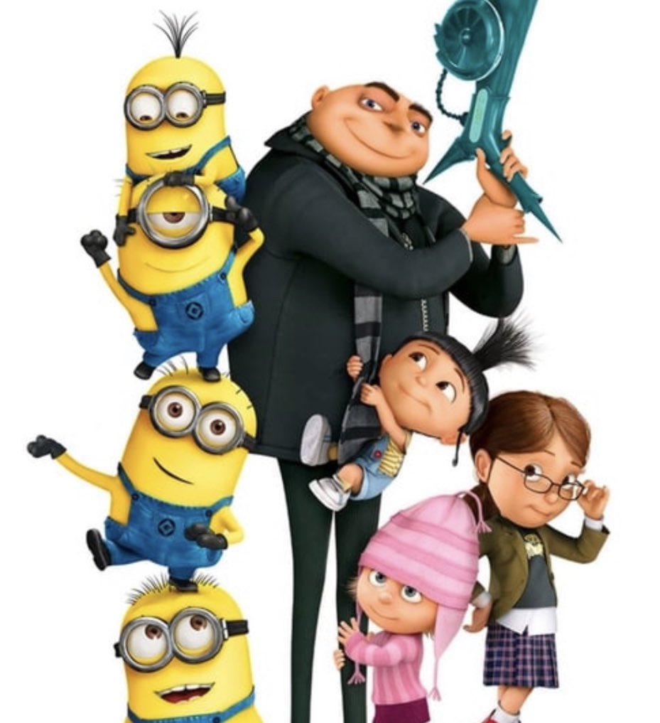 SeanPVS101's tweet photo. Happy 10th Anniversary to Despicable Me (2010) Such a Cinematic Masterpiece of A Movie 😍🥰#despicableme #feloniounsgru #margo #Edith #Agnes #minions #bello #Banana #fartgun #freezeray https://t.co/ycx0OKZ6ce